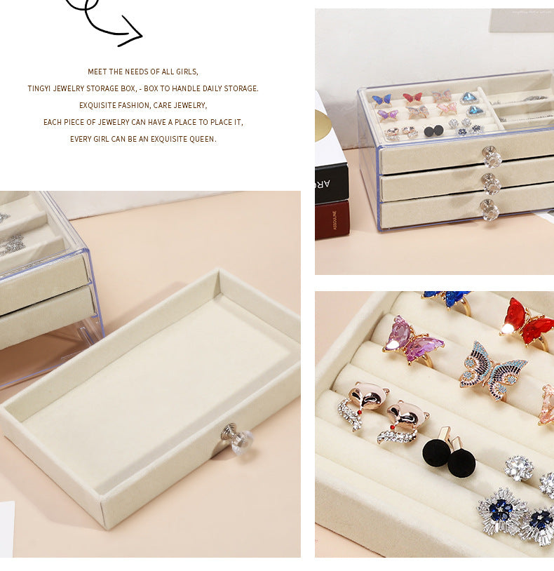 Jewelry box with drawers