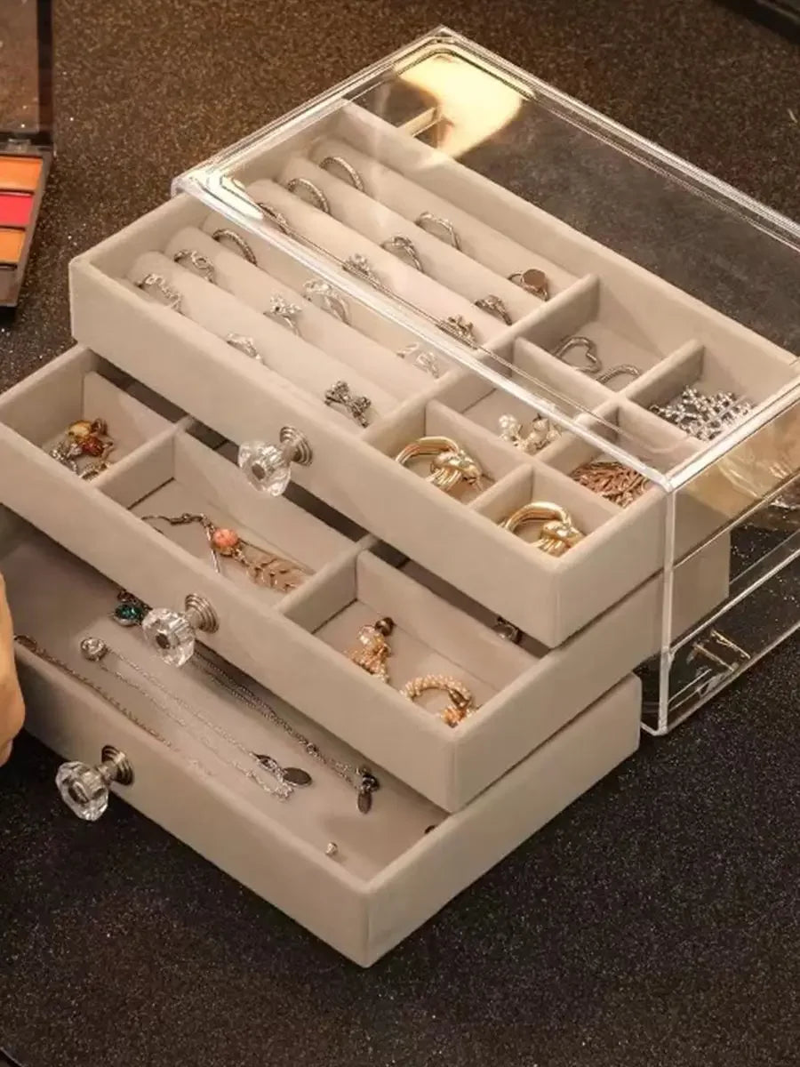 Jewelry box with drawers